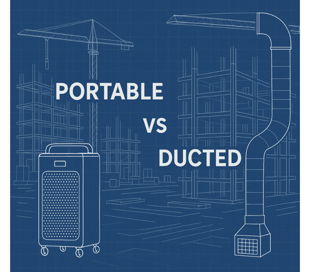 Portable vs Ducted Air Cleaners_ Which Pays Off on Fast-Track Construction Pure N Natural systems
