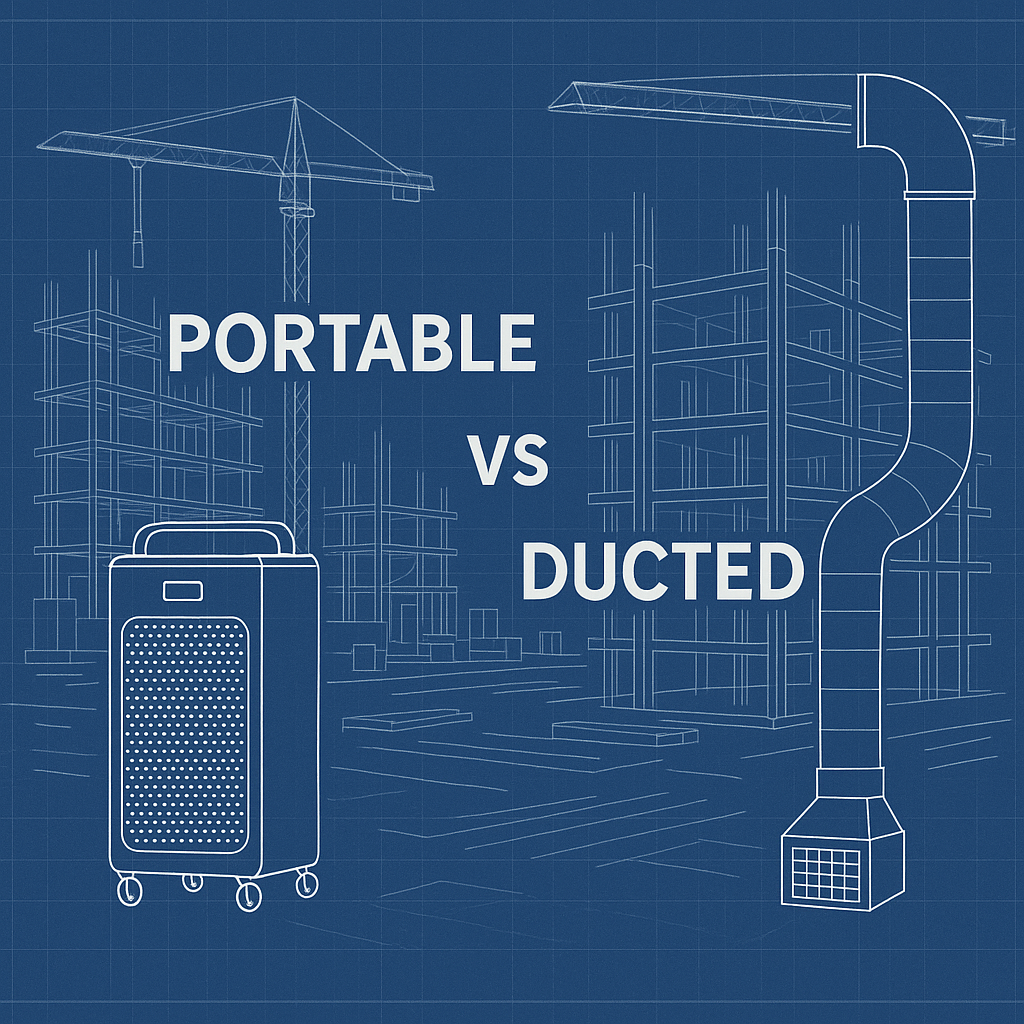 Which One Pays Off On Fast-Track Construction: Portable Or Ducted?